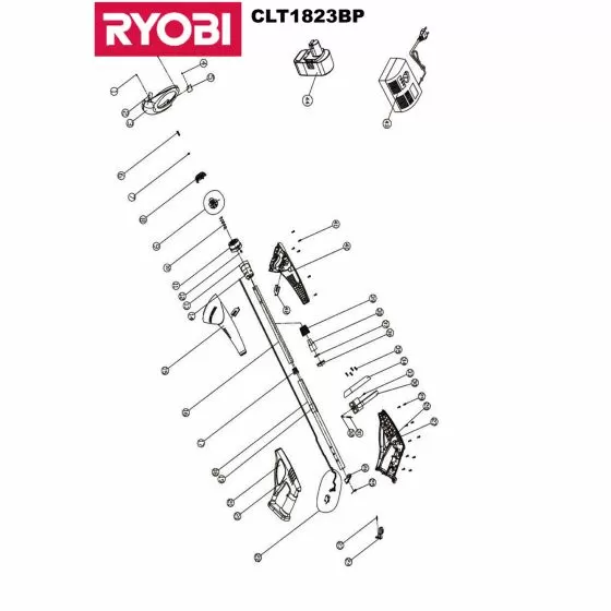 Buy A Ryobi CLT1823BP Spare part or Replacement part for Your Line Trimmer and Fix Your Machine Today