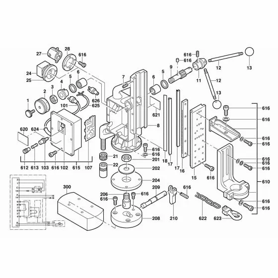 Buy A Milwaukee DDH32RP GUIDE Item discontinued (4931353681) Spare Part Serial 4000353729