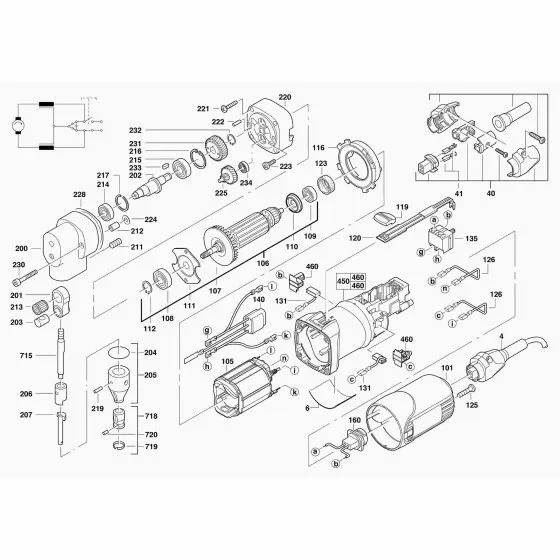 Milwaukee N2 SWITCH 4931368387 Spare Part