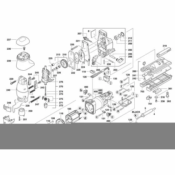 Milwaukee 6276-9 ELECTRIC ELEMENT 4931381150 Spare Part