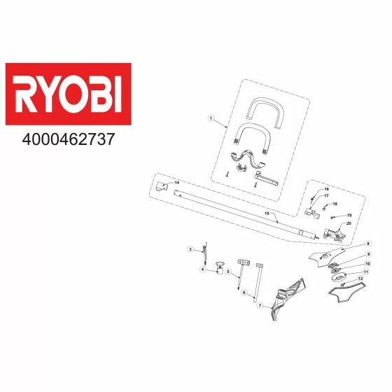 Buy A Ryobi ABC03 Spare part or Replacement part for Your Brushcutter and Fix Your Machine Today