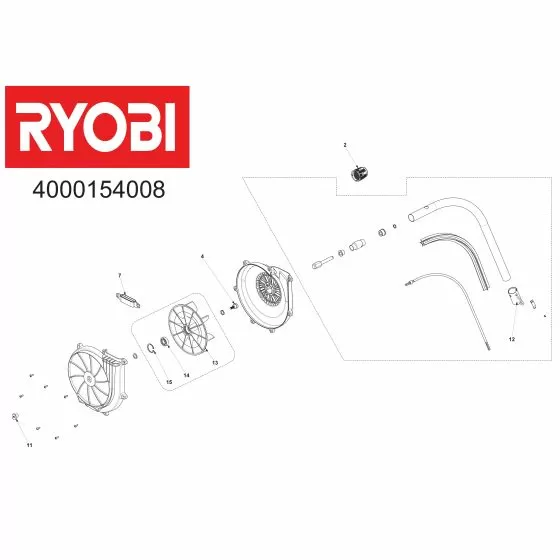 Buy A Ryobi ABE04 Spare part or Replacement part for Your Brushcutter and Fix Your Machine Today