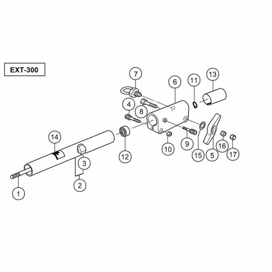 Buy A Hitachi EXT-300 LOCK PIN COMP. 6689601 Spare Part