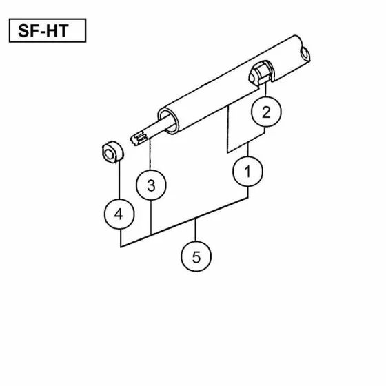 Hitachi SF-HT Spare Parts List