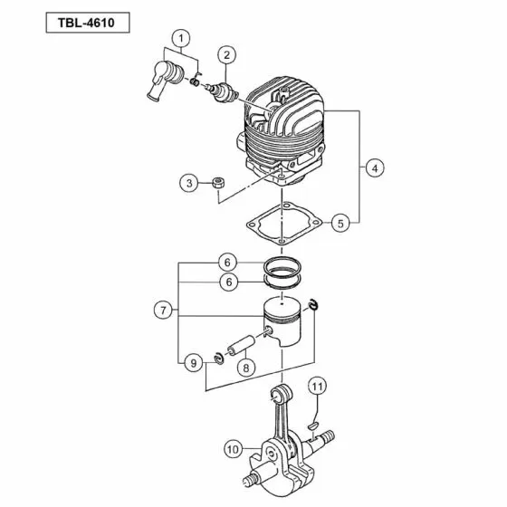 Buy A Tanaka TBL-4610 SMALL WASHER 5 6684864 Spare Part