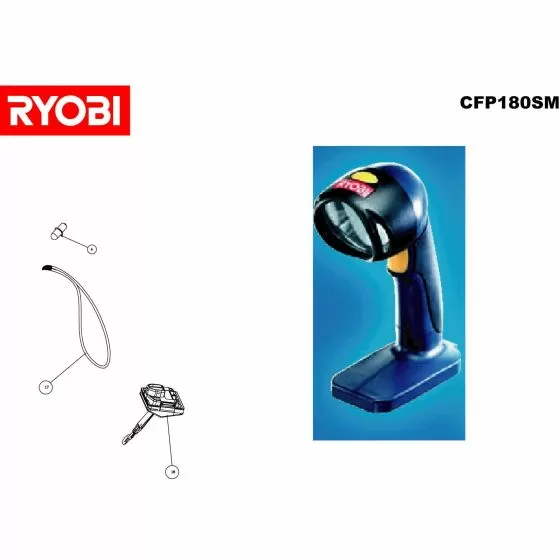 Buy A Ryobi CFP180SM Spare part or Replacement part for Your Flashlight and Fix Your Machine Today