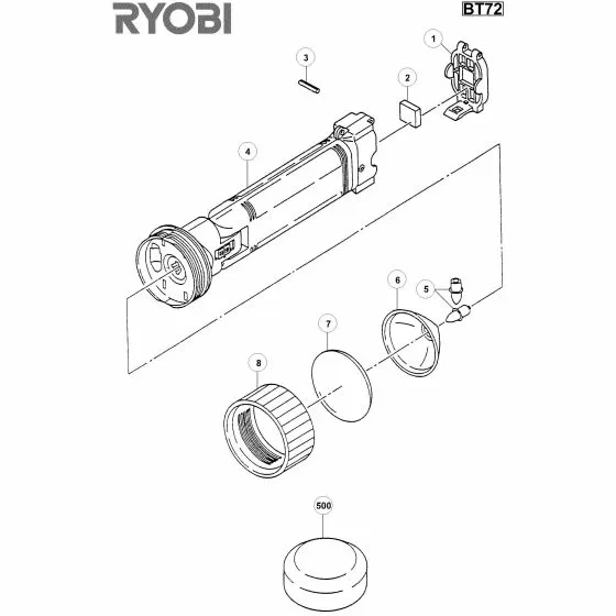 Buy A Ryobi BT72 Spare part or Replacement part for Your Flashlight and Fix Your Machine Today