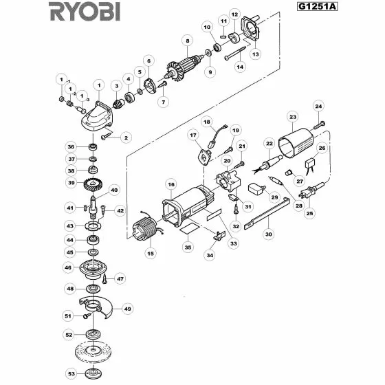 Buy A Ryobi G1251A Spare part or Replacement part for Your Vacuum Cleaner and Fix Your Machine Today