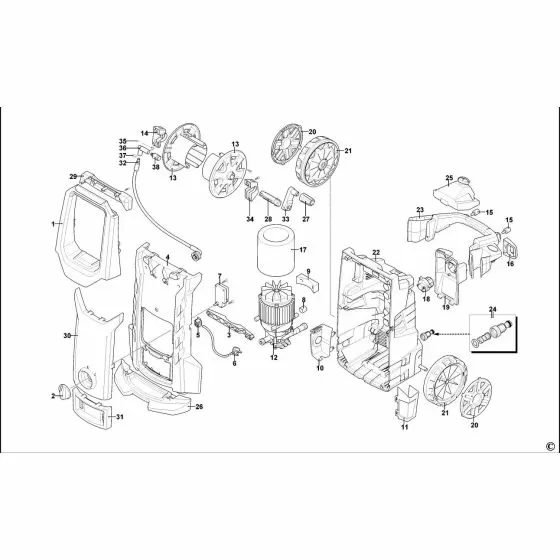 Stanley SW21 KIT 3440560 Spare Part Type 1