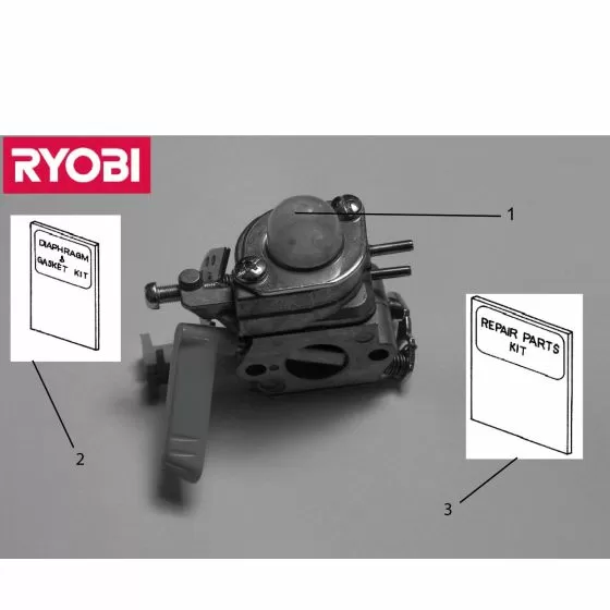 Ryobi PBC3046E STICKER SECURITE Item discontinued Spare Part 