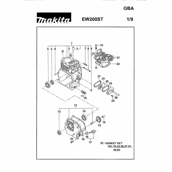 Buy A Makita EW200ST PLUG EW200R/ST/EW220R 4800501021 Spare Part and Fix Your Water Pump Today