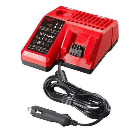 Buy A Milwaukee M12 18AC Spare part or Replacement part for Your 12 Volt Car Charger and Fix Your Machine Today
