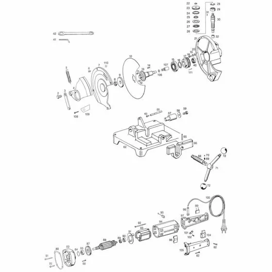 REMS Turbo Cu-INOX Needle bushing 57067 Spare Part Exploded Parts Diagram